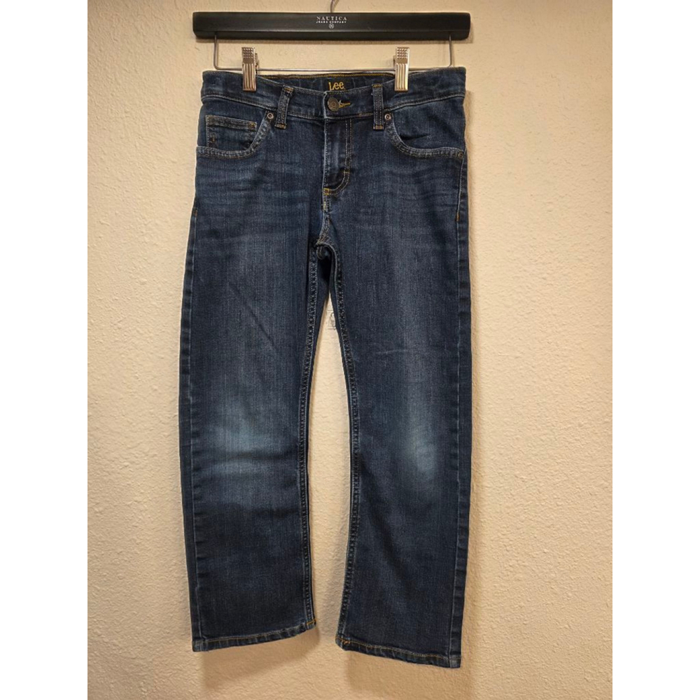 Boys Lee Straight Fit Jeans Size 10 Regular